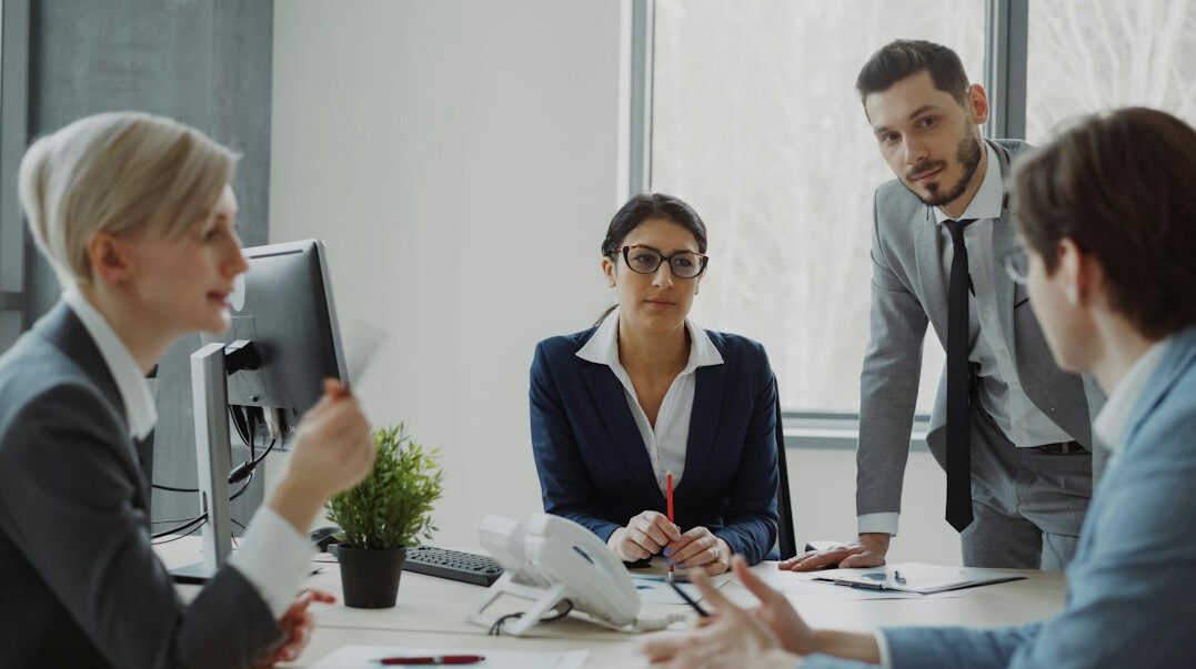 insurance team meeting